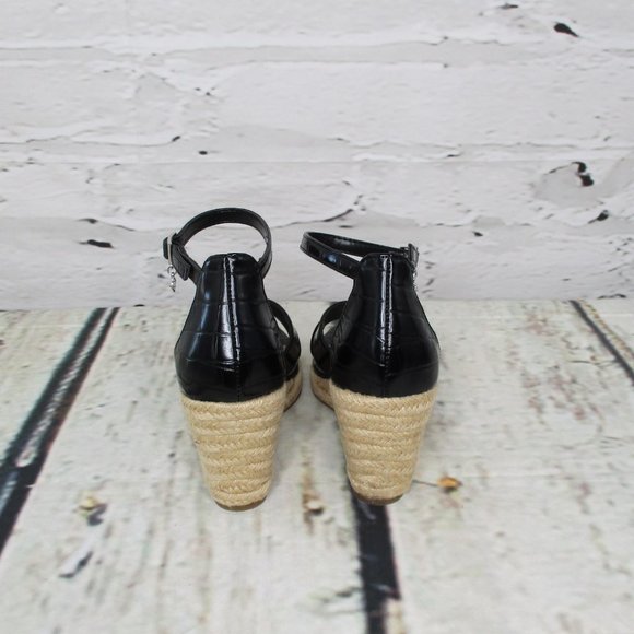 Nanette Lepore Quirky Wedge Espadrille Jute Sandals - Picture 3 of 7
